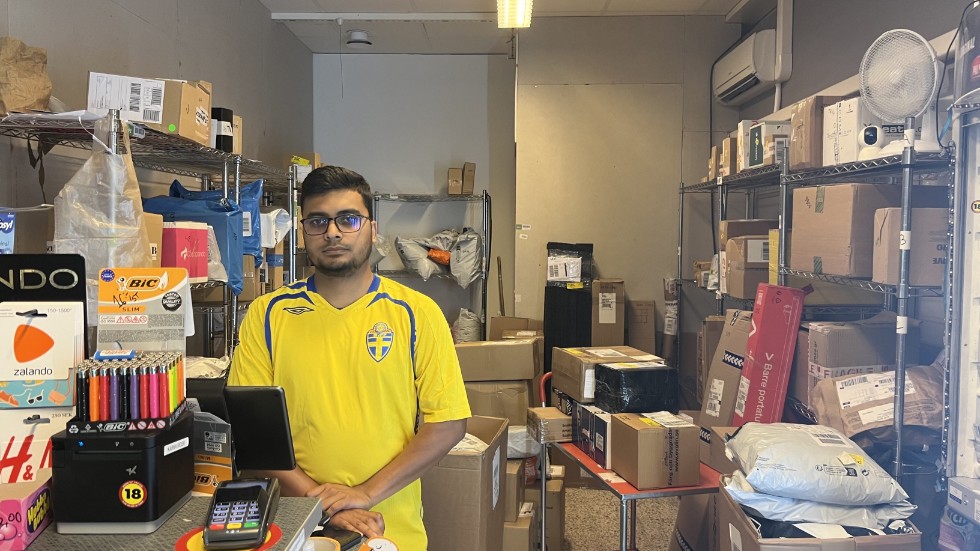 Det är andra gången på kort tid som butiksägaren Rahim blir utsatt för rån i sin butik.