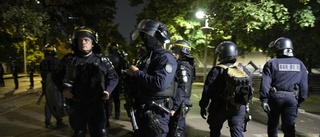 Stor polisinsats fortsätter i Frankrike