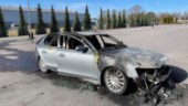 Brandattentat mot parkerad bil i Katrineholm