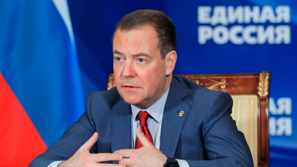 Dmitrij Medvedev var president i Ryssland 2008–2012 och premiärminister 2012–2020. Arkivbild.