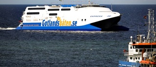 Stopp för husbilar och släp på Gotlandsbåten