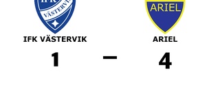 Hugo Peereboom enda målskytt när IFK Västervik föll