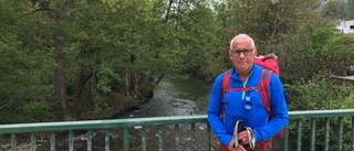 Peter från Flen vandrar 77,5 mil i Sydeuropa: "En tuff och mental utmaning"