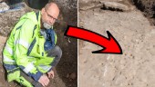 Ovanligt fynd vid kabelgrävning – tusentals år gammalt • ”Det är lite spännande förstås”