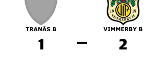Vimmerby B avgjorde i första halvlek mot Tranås B