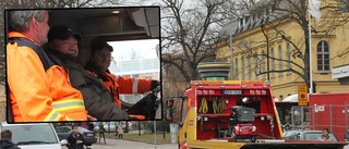 Bärgare ryckte ut för att hämta - permobil