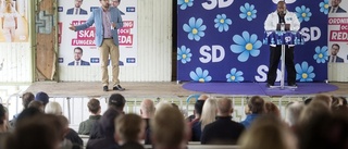 Dödshotad SD-ledare talade i Nyköping