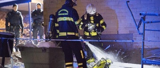 Grannarna om branden i Rosenkälla: "Det var rök i hela trapphuset"