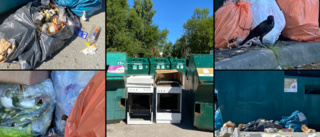 Så smutsiga är återvinningsstationerna: ✓Eskilstunaborna beter sig allt sämre ✓"Har eskalerat" ✓Vi sätter betyg