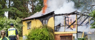 Villa övertänd utanför Nyköping – blixtnedslag tänkbar brandorsak