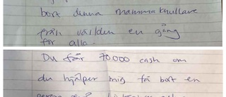 Breven som kan fälla kvinnan – åtalas för stämpling till mord