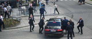 Slovakiens premiärminister livshotande skadad