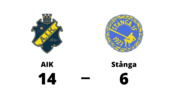 Tung förlust för Stånga borta mot AIK