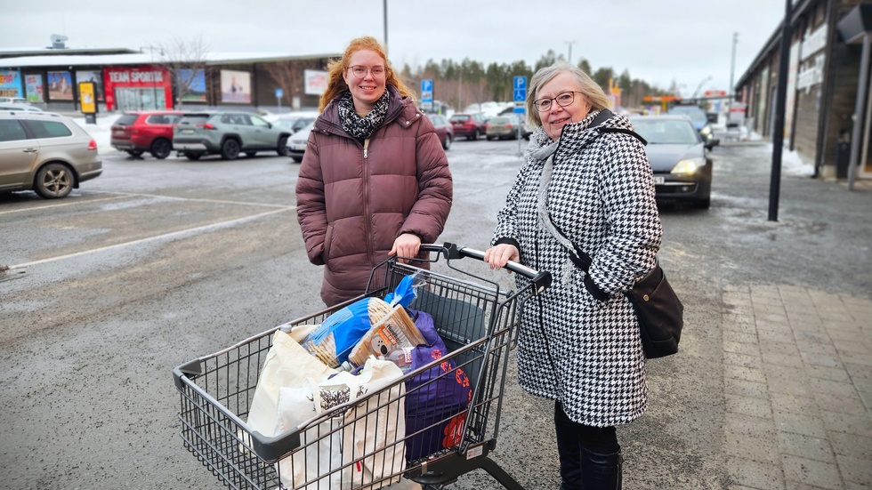 “Of course it affects your purchases”. Cornelia and Lena Stenlund think it is too expensive to buy groceries.