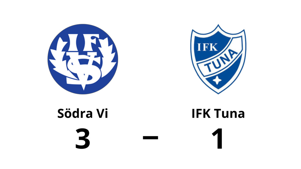 Södra Vi IF vann mot IFK Tuna