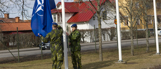 BILDEXTRA: Här hissas Nato-flaggan på Malmen