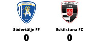 Södertälje FF och Eskilstuna FC kryssade