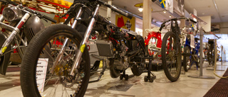 Ovanliga mopeder visas på museet