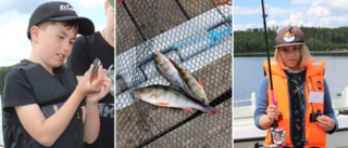 Sommarlovsfiske för barn – alla fick fisk men monstergäddan smet