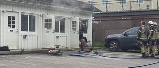 Man gripen efter lägenhetsbrand i centrala Luleå