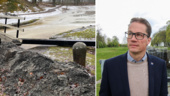 Högt vatten hotar Göta kanal – sluss kan svämmas över