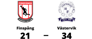 Västervik vann klart borta mot Finspång