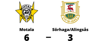 Motala vann i HockeyTvåan Kvalserie A södra herr mot Sörhaga/Alingsås
