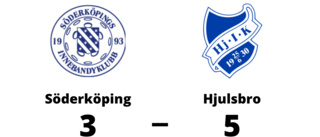 Två snabba mål i sista perioden avgjorde för Hjulsbro mot Söderköping