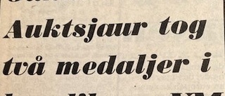Ur PT:s arkiv: Auktsjaurbo tog två VM-medaljer