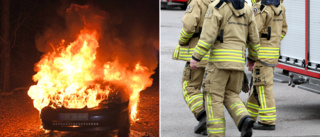 Brand i personbil under färd – kunde släckas