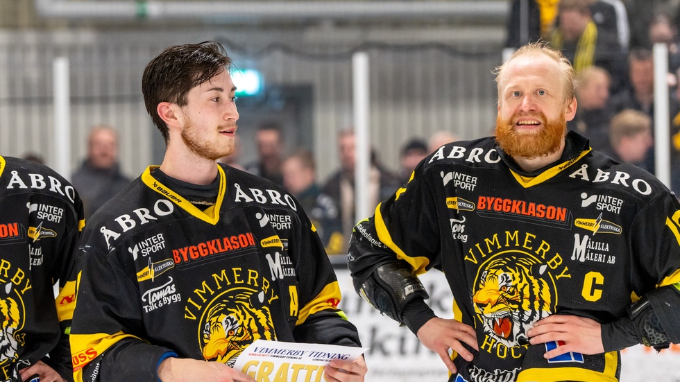 Kör vidare, tillsammans. Både Anton Carlsson och Jakob Karlsson är klara för spel i Vimmerby. 