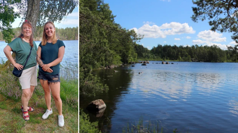 Annelie Rosenqvist och Nina Viklund är arrangörerna bakom tjejkvällen vid stora Hammarsjön den 24 augusti.