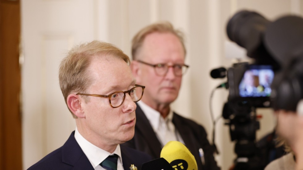 Tobias Billström (M) är Sveriges nya utrikesminister.