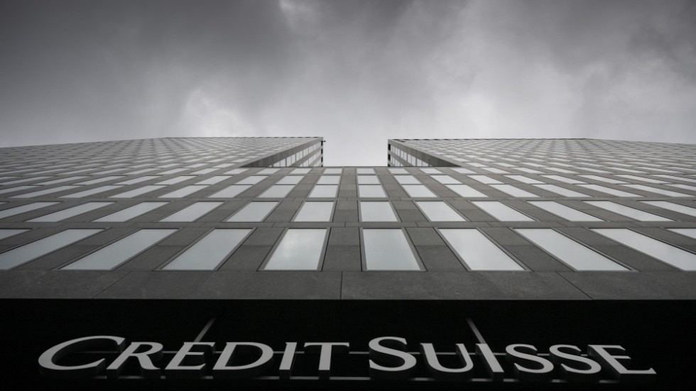 Credit Suisse i blåsväder. AP/TT