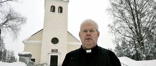 Kyrkoherden säger nej till avslutning i kyrkan