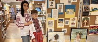 Ukraina möter Sverige i en utställning i Boxholm – flyktingar delar med sig av sin bakgrund