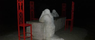 Samisk skulpturpark på stabil grund