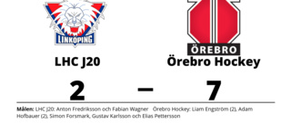 LHC J20 utklassat av Örebro Hockey hemma