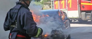 Tekniskt fel bakom bilbrand