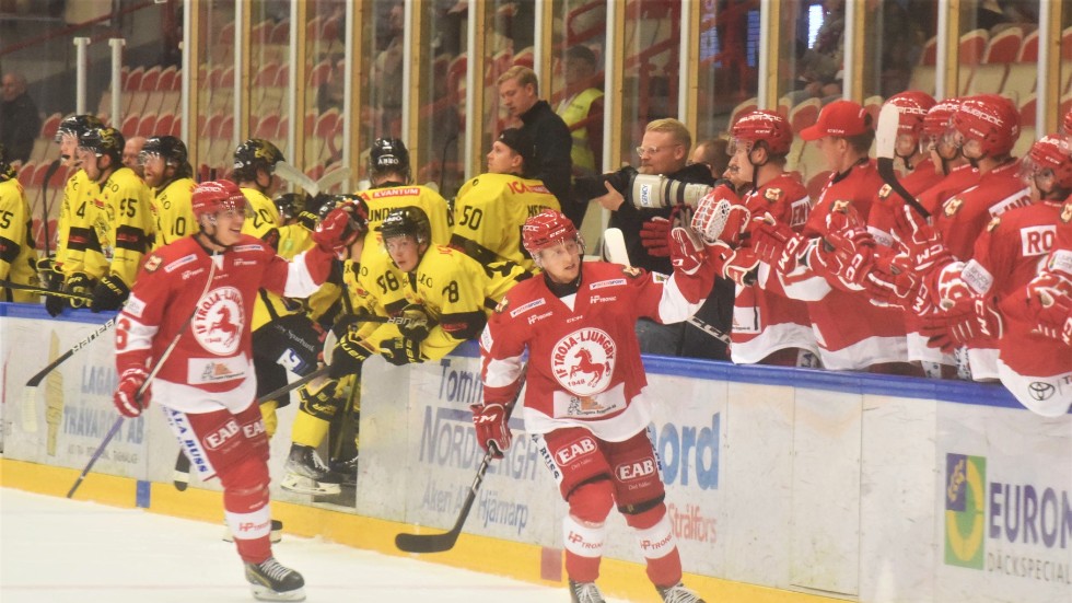 Vimmerby Hockey förlorade mot Troja/Ljungby, efter ett sent avgörande.