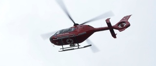 Norsk helikopter räddade man i fjällnöd