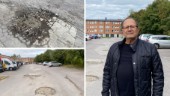 Arbetet på parkeringen försenas – och hålen bara växer: "Det ser inte roligt ut"