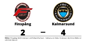 Oskar Andersson gjorde två mål när Kalmarsund vann