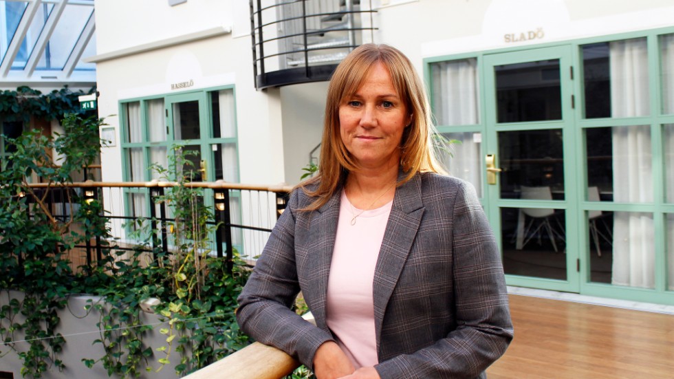 – Det blir osunt när kommunen bedriver verksamheter som egentligen kan drivas av det privata näringslivet, säger Stina Porsgaard, hotelldirektör på Stadshotellet.