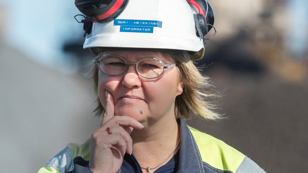 SSAB Oxelösunds kommunikationsansvarige Sari Heikkinen berättar att anställda fick erbjudande om att köpa aktier i bolaget för länge sedan.