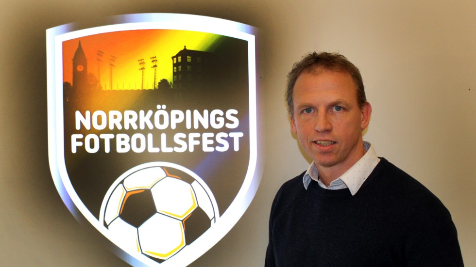 Pär Eriksson är projektledare för den nya Fotbollsfesten, som har sin premiärupplaga den 29 juli-1 augusti nästa år. "Den ska ge eko över hela landet", säger han.