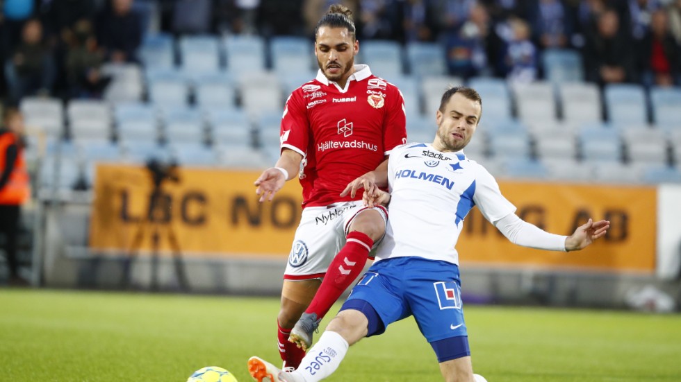 Andreas Blomqvist satte matchens enda mål som avgjorde hemma mot Kalmar. Det blev ett snyggt slut på hans häftiga vecka.