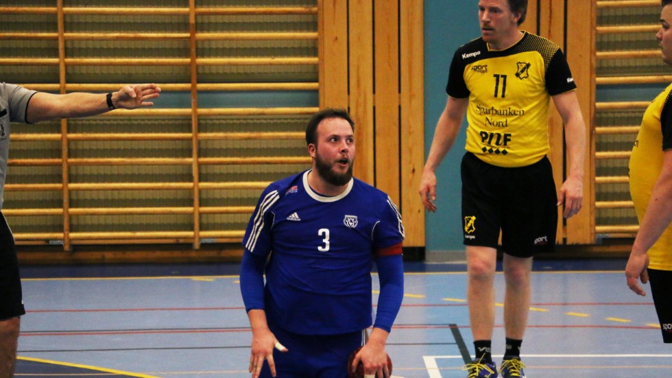 Andreas Viklund gjorde nio mål mot Lidingö, men Öjebyn var ändå aldrig nära. (Arkivibld)