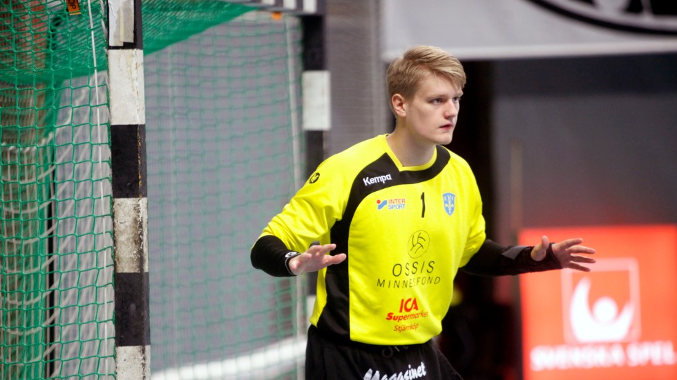 Målvakten Hampus Wallin var klart främste EHF-spelare.
