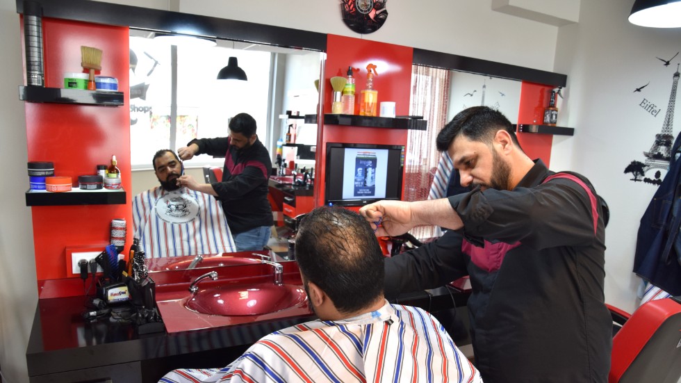 Mohammed Abdulqader har jobbat som frisör i stort sett hela sitt vuxna liv.